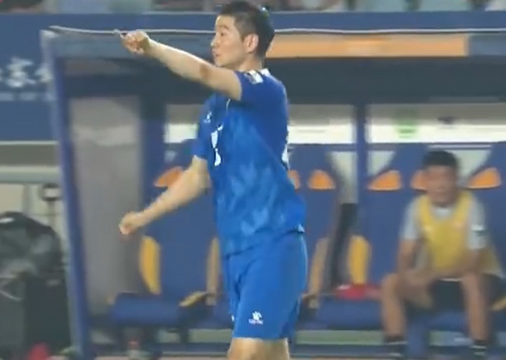重回南京奥体！前江苏队球员吉翔替补登场，